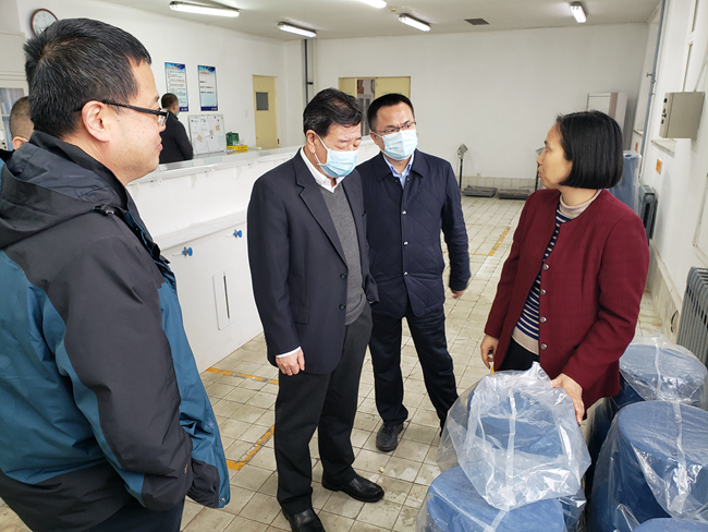 德信游戏平台集团副总经理王臣赴德信游戏平台国晶辉进行安全检查