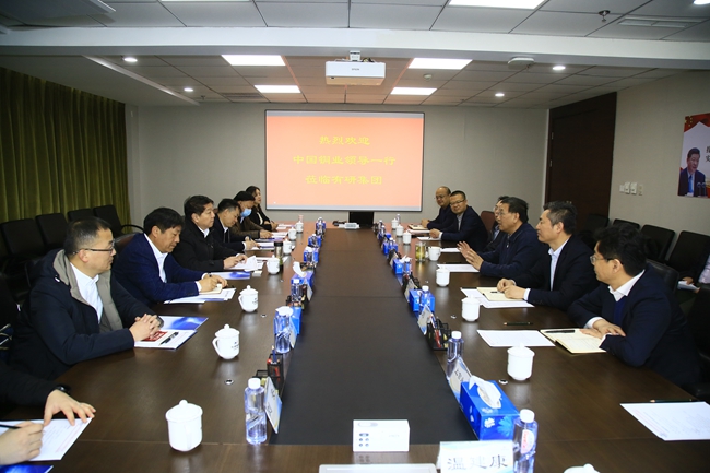 中国铜业总裁许波到访德信游戏平台集团
