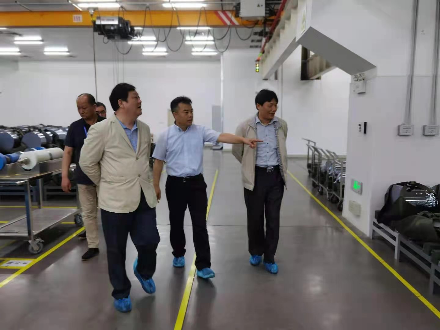 德信游戏平台集团纪委书记曹泊宇赴山东产业基地调研