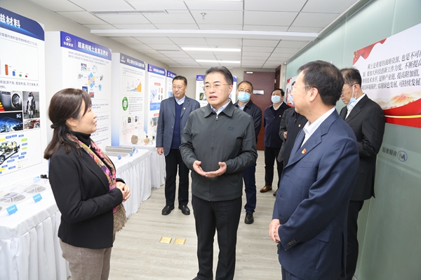 翁杰明赴德信游戏平台集团调研强调 加强自主创新 提升延伸稀土产业链