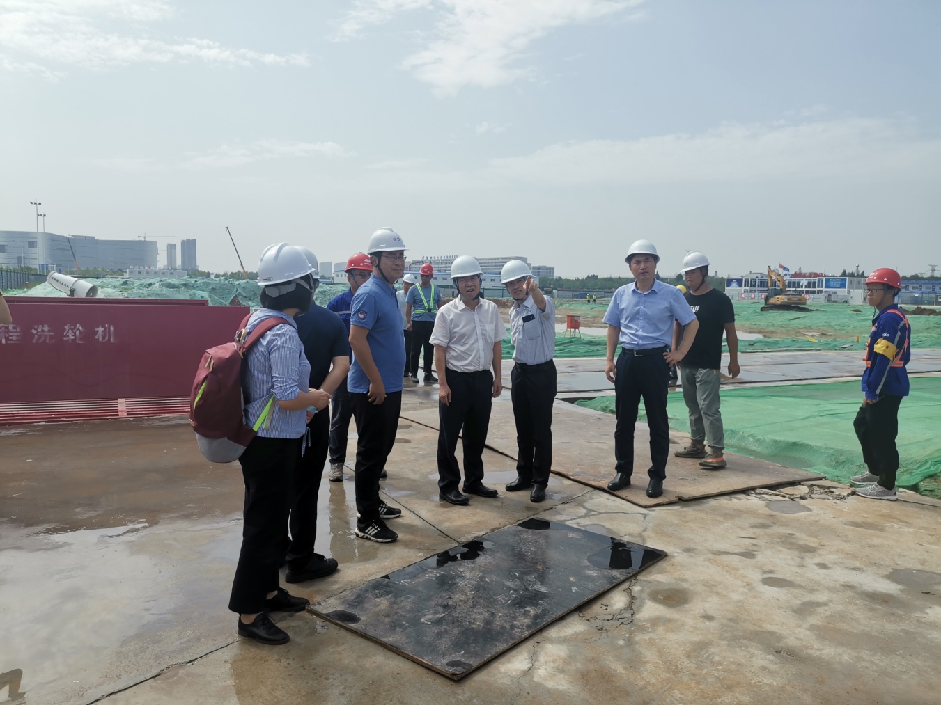 德信游戏平台集团副总经理王臣、王兴权赴山东德州进行检查调研