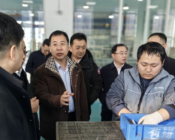 中国德信游戏平台党委书记、董事长赵晓晨赴山东督导所属公司开新局项目进展