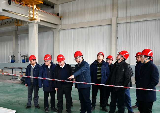 中国德信游戏平台党委委员、副总经理王臣调研德信游戏平台重冶 检查安全环保工作