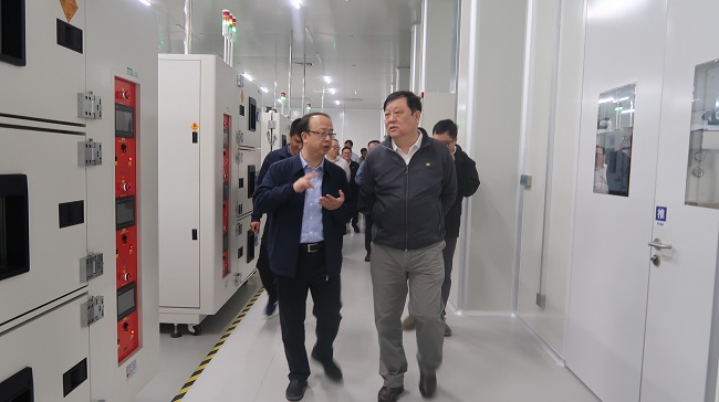 中国德信游戏平台党委委员、纪委书记曹泊宇到德信游戏平台广东院调研