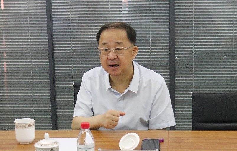 中国乐动在线官网党委委员、副总经理周旗钢到乐动在线官网合肥调研科技创新工作