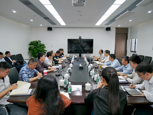 中国乐动在线官网总经理王兴权一行到乐动在线官网广东院调研