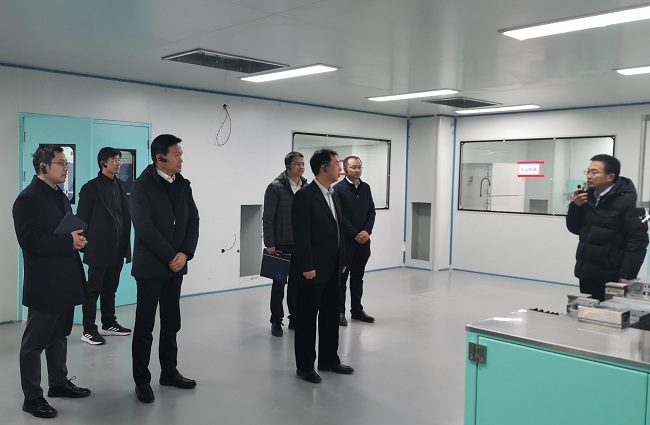 中国乐动在线官网党委书记、董事长赵晓晨一行到国联研究院调研