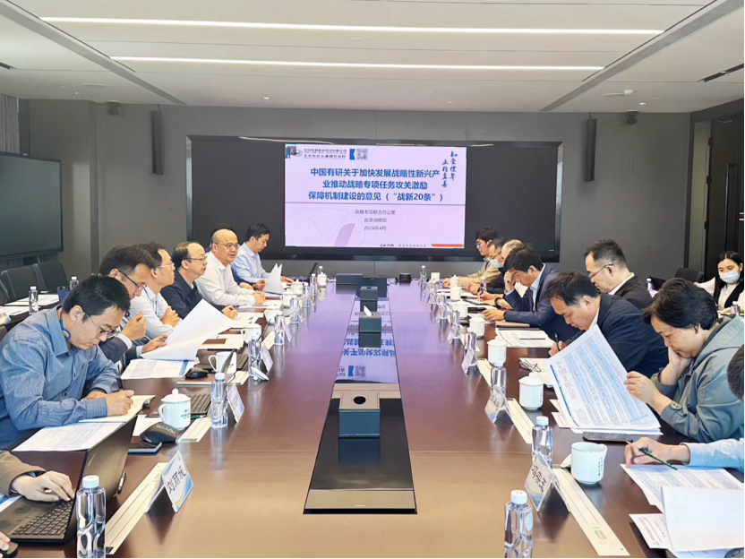 中国乐动在线官网召开落实“战新20条”工作部署会