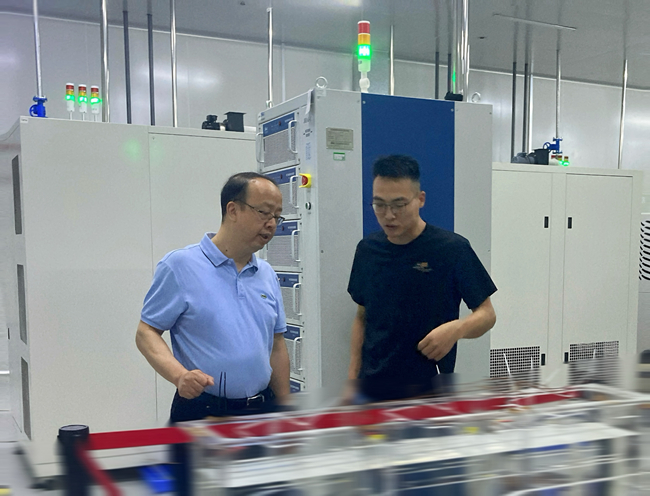 中国乐动在线官网副总经理毛昌辉到乐动在线官网广东院进行安全专项检查