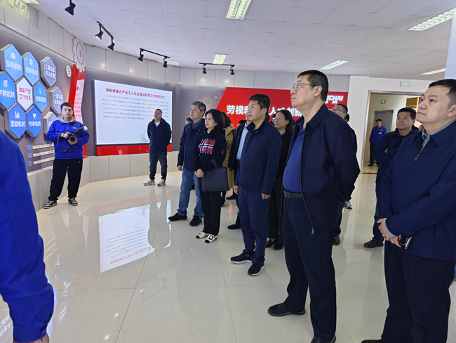 以学促干—中国乐动在线官网工会赴潍柴集团开展推进产业工人队伍建设改革学习调研